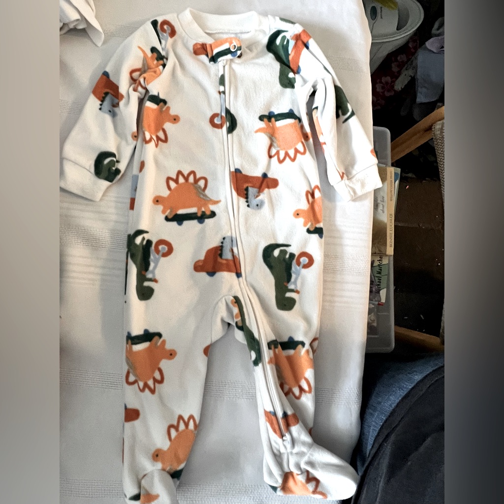 Carters Dinosaur Print Kids One Piece Size 9mths